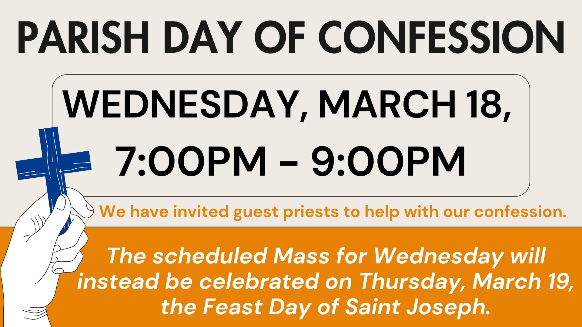 Parish Day of Confession