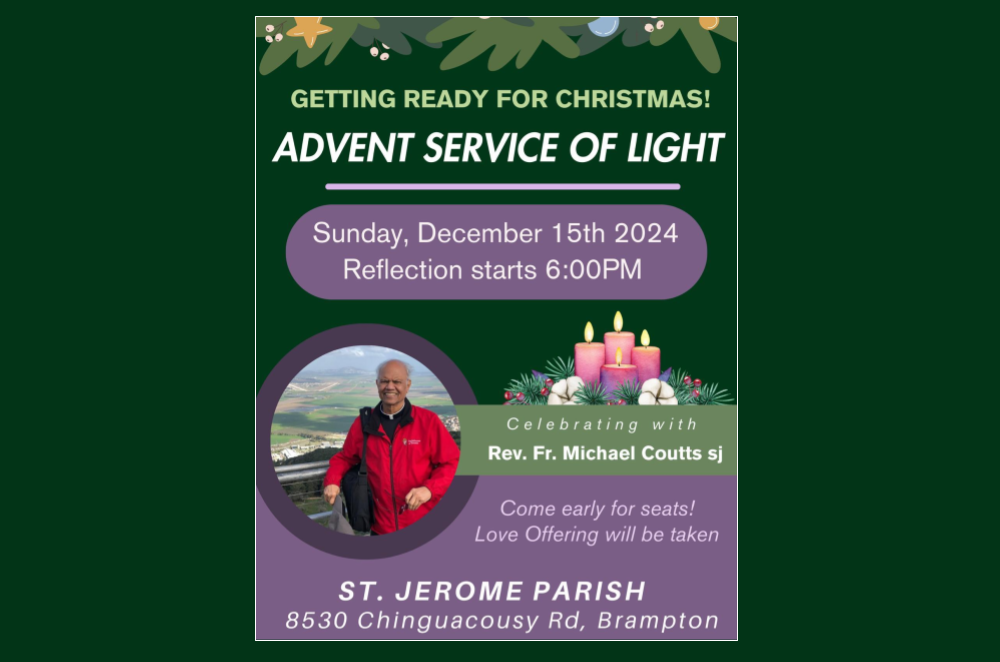 SJr Advent Service of Light