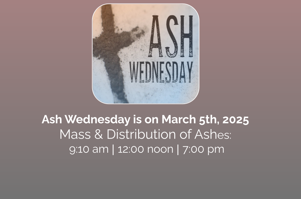 SJr Ash Wednesday 2025