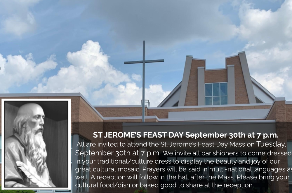 SJr Feast Day September 30, 2025