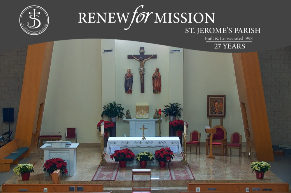 SJr Renew for Mission with Parish Logo