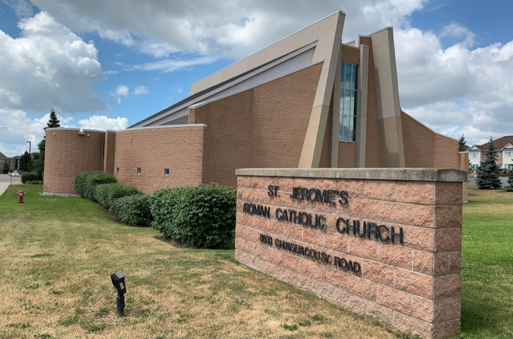 St. Jerome Church Outside view